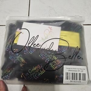 Ollee and Belle change the world 2 piece set 3T